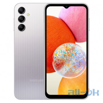 Samsung Galaxy A14 4/128GB Silver (SM-A145FZSV) UA UCRF