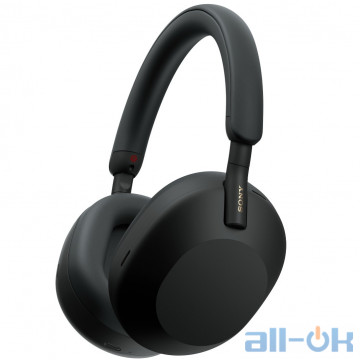 Навушники з мікрофоном Sony WH-1000XM5 Black (WH1000XM5B.CE7)