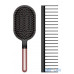 Набір щіток Dyson designed Paddle brush and Detangling comb Rosе/Black (965003-05) — інтернет магазин All-Ok. фото 1