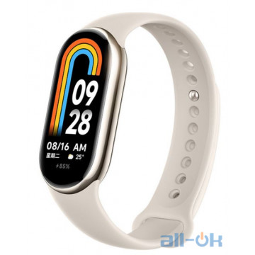 Фітнес-браслет Xiaomi Mi Smart Band 8 Champagne Gold (BHR7166GL) 