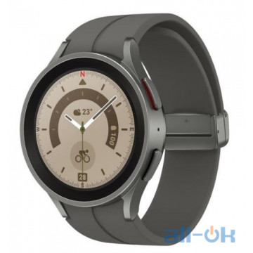 Смарт-годинник Samsung Galaxy Watch5 Pro 45mm LTE Gray Titanium (SM-R925FZTA)