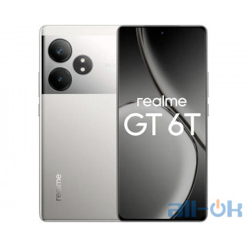 Смартфон realme GT 6T 8/256GB Fluid Silver Global Version