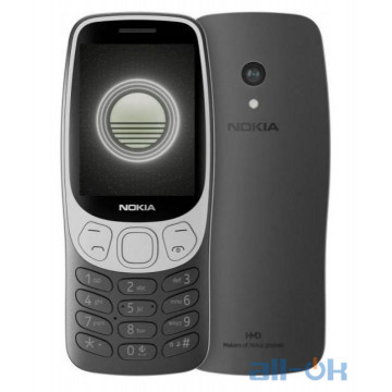Мобільний телефон Nokia 3210 4G 2024 Grunge Black UA UCRF