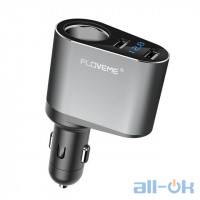 АЗП Floveme 5V/3.1A LED Dual USB Car Lighter Slot     
