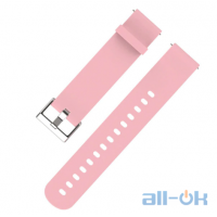 Ремінець Mijobs 20mm для Xiaomi Amazfit Bip Pink