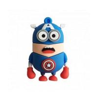 Флешка USB 16Gb Minions Captain America