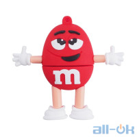 Флешка USB 16Gb m&m's Red