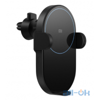 Автомобільний тримач- бездротове зарядне для смартфона Xiaomi MI QI Car Wireless Charger (WCJ02ZM) Black