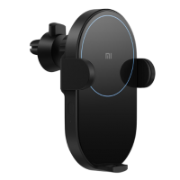 Автомобильный держатель- беспроводная зарядка для смартфона Xiaomi MI QI Car Wireless Charger (WCJ02ZM) Black