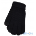 Зимові рукавички для сенсорних екранів унісекс Swokii Black — інтернет магазин All-Ok. фото 1