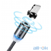 Магнітний кабель Cafele Lightning унiверсальний круглий  1m Black — інтернет магазин All-Ok. фото 2