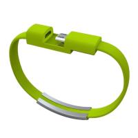 USB- microUSB браслет Green