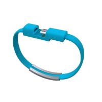 USB- microUSB браслет Blue