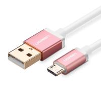 Ugreen Реверсивний Micro USB кабель Pink