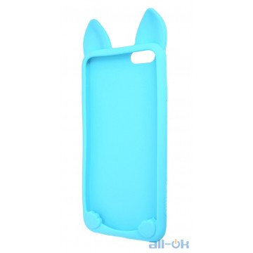 Силіконовий чохол Coco Cat для Apple iPhone 6 6S Blue