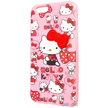 Силіконовий чохол Hello Kitty для Apple iPhone 6