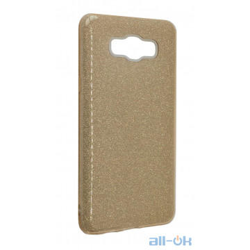 Чохол Remax Glitter Silicon Case Samsung J710 (J7-2016) Gold