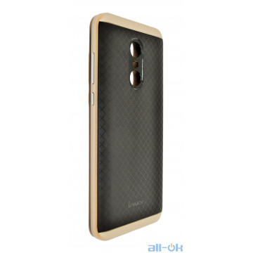 Чохол iPaky (OR) Carbon TPU + Bumper для  Xiaomi Redmi 5 Plus Gold