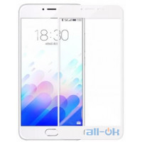 Скло HONOR 3D Glass 9H Meizu M3 Note White