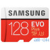 Карта пам'яті Samsung 128 GB microSDXC Class 10 UHS-I U3 EVO Plus + SD Adapter MB-MC128 — інтернет магазин All-Ok. фото 1