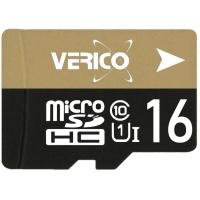 Карта пам'яті Verico MicroSDHC 16GB   Class 10 + SD Adapter
