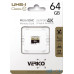 Карта пам'яті  VERICO 64 GB microSDXC UHS-I Class 10 + SD adapter 1MCOV-MAX963-NN — інтернет магазин All-Ok. фото 1