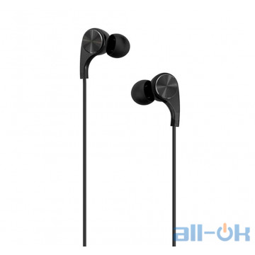 Навушники HF Remax (OR) RM-569 Black (mic + button call answering)
