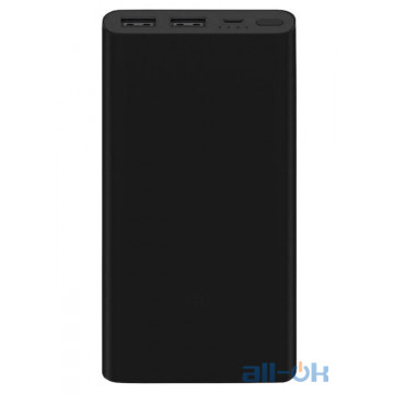 Зовнішній акумулятор (Power Bank) Xiaomi Mi Power Bank 2i 10000 mAh Black (PLM09ZM-BL)