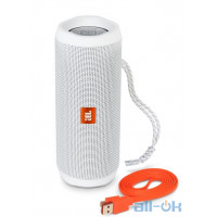 Портативні колонки JBL Flip 4 White (JBLFLIP4WHTAM)