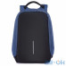 Рюкзак Bobby 14" міський вологозахищений  anti theft з USB Blue — інтернет магазин All-Ok. фото 1