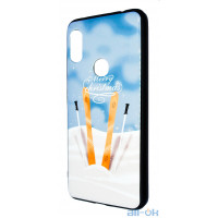 Чохол Silicon Christmas Case для Xiaomi Redmi Note 6 Pro Sking