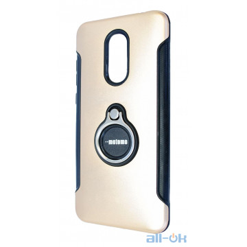 Чохол Motomo Ring Case для Xiaomi Redmi 5 Plus Gold