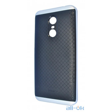 Чохол iPaky (OR) Carbon TPU + Bumper для Xiaomi Redmi 5 Plus Silver
