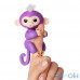 Інтерактивна іграшка WowWee Fingerlings Обезьянка Кики фиолетовая (W3760/3762) — інтернет магазин All-Ok. фото 1