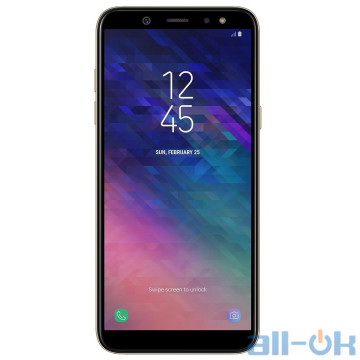 Samsung Galaxy A6 3/32GB Gold (SM-A600FZDN) UA UCRF