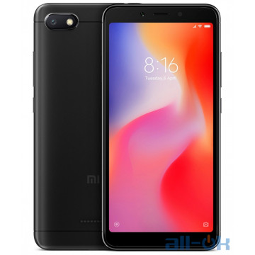 Xiaomi Redmi 6A 2/16GB Black UA UCRF