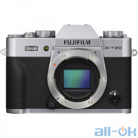Бездзеркальний фотоапарат Fujifilm X-T20 silver body