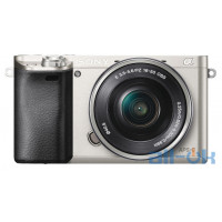 Бездзеркальний фотоаппарат Sony Alpha A6000 kit (16-50mm) Silver