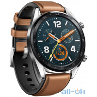 Смарт-годинник HUAWEI Watch GT Сlassic Silver (55023257)