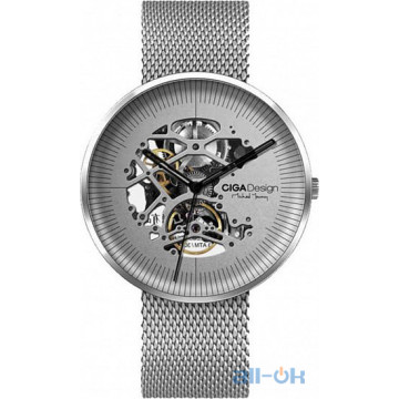 Чоловічий годинник Xiaomi CIGA Design MY Series Mechanical Watch Silver (M021-SISI-13)