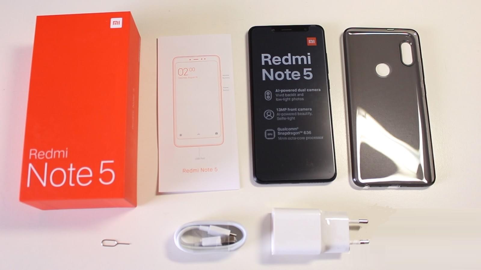 Xiaomi Redmi Note 5 Unboxing